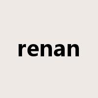 renan是什么意思