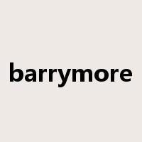 barrymore是什么意思