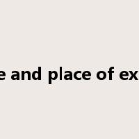 date and place of expiry是什么意思