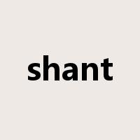 shant是什么意思