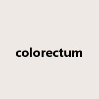 colorectum是什么意思