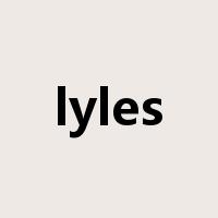 lyles是什么意思