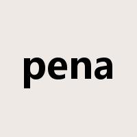 pena是什么意思