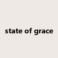 state of grace是什么意思