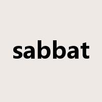 sabbat是什么意思