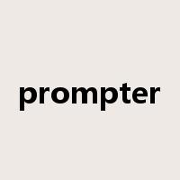 prompter是什么意思