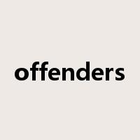 offenders是什么意思