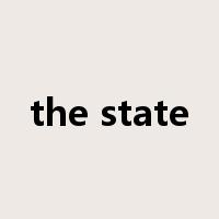 the state是什么意思