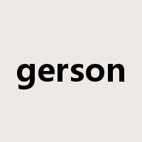 gerson是什么意思