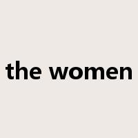the women是什么意思