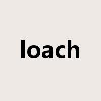loach是什么意思