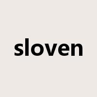 sloven是什么意思
