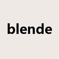 blende是什么意思