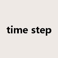 time step是什么意思