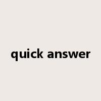 quick answer是什么意思
