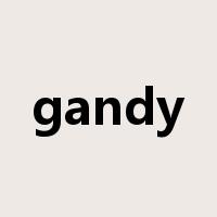 gandy是什么意思