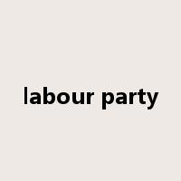 labour party是什么意思