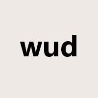 wud是什么意思