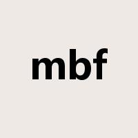 mbf是什么意思