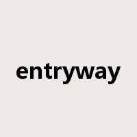 entryway是什么意思