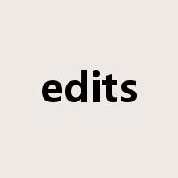 edits是什么意思