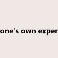 at one's own expense是什么意思