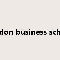 london business school是什么意思