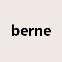 berne是什么意思