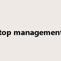 top management是什么意思