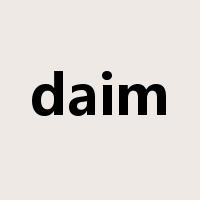 daim是什么意思