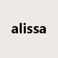 alissa是什么意思