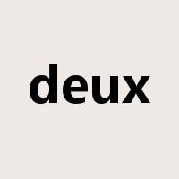 deux是什么意思