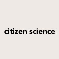 citizen science是什么意思