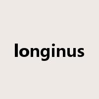 longinus是什么意思