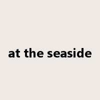 at the seaside是什么意思