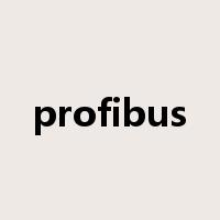 profibus是什么意思