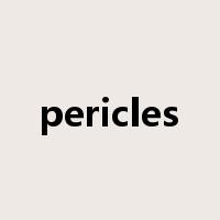 pericles是什么意思
