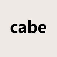 cabe是什么意思