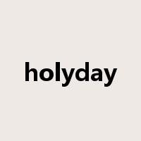 holyday是什么意思