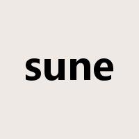 sune是什么意思