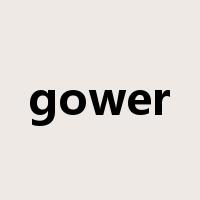 gower是什么意思
