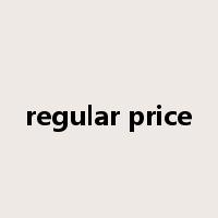 regular price是什么意思