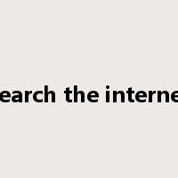 search the internet是什么意思