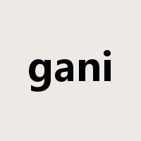 gani是什么意思