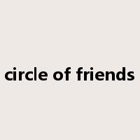circle of friends是什么意思