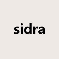 sidra是什么意思