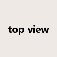 top view是什么意思