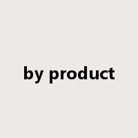 by product是什么意思