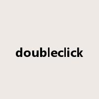 doubleclick是什么意思