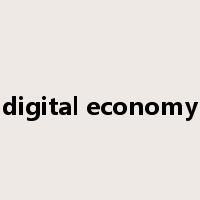 digital economy是什么意思